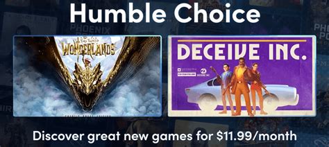 September 2023 Humble Choice 